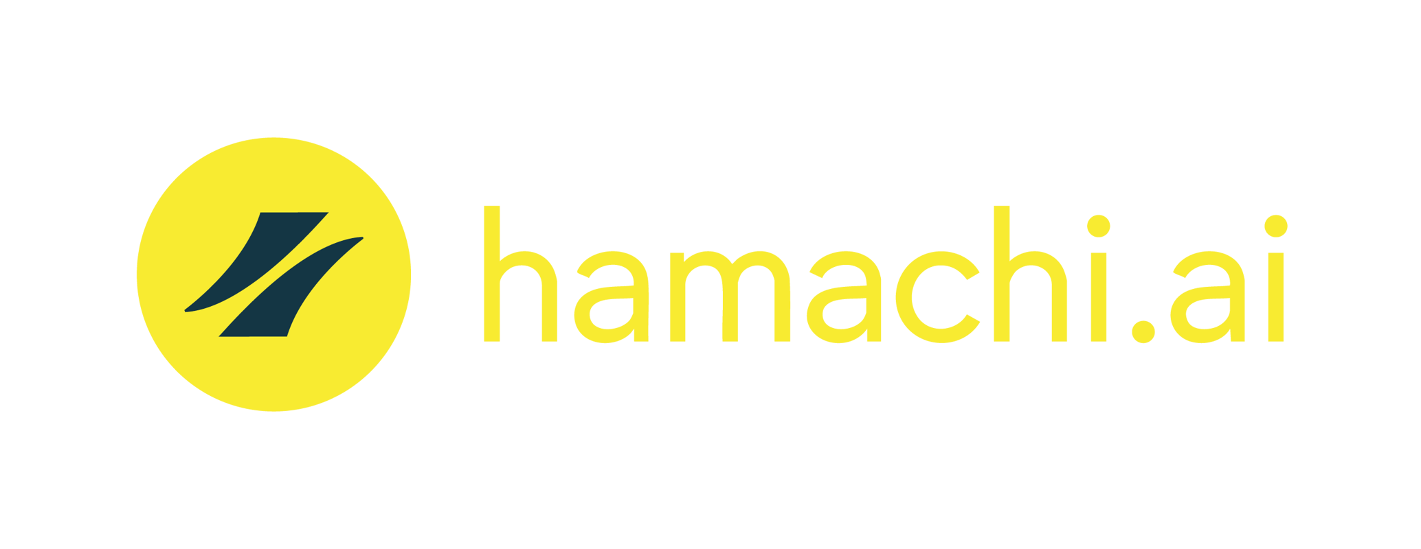 Hamachi AI Logo Header